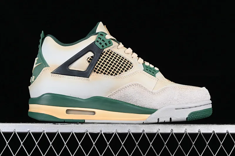 All categories Air Jordan Jordan series basketball shoes Air Jordan 4 Bulbasaur x Jordan Air Jordan 4 Retro AJ4 Jordan 4 Bulbasaur joint model basketball shoes DC7770-106